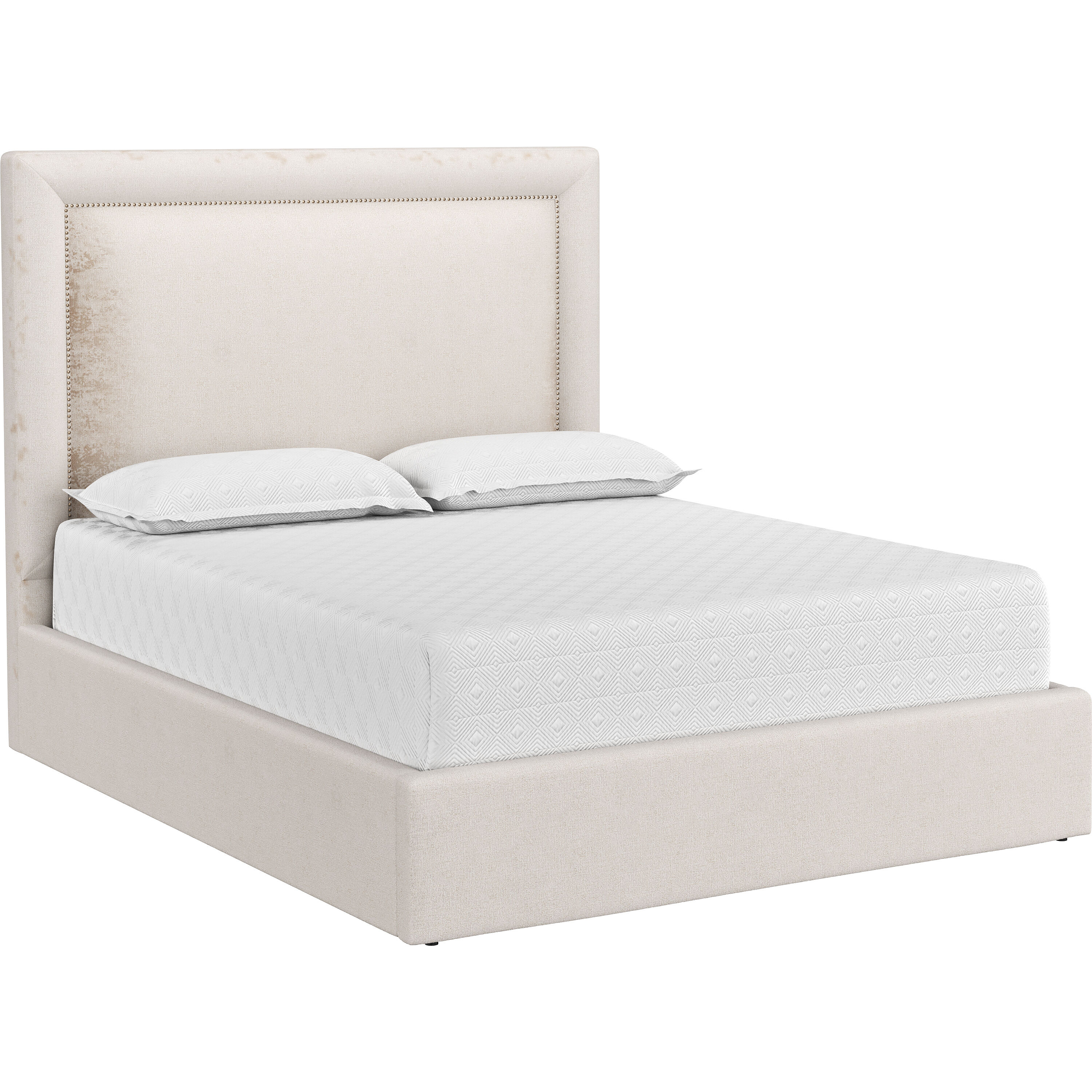 Nylah Bergen Taupe Bed, Queen